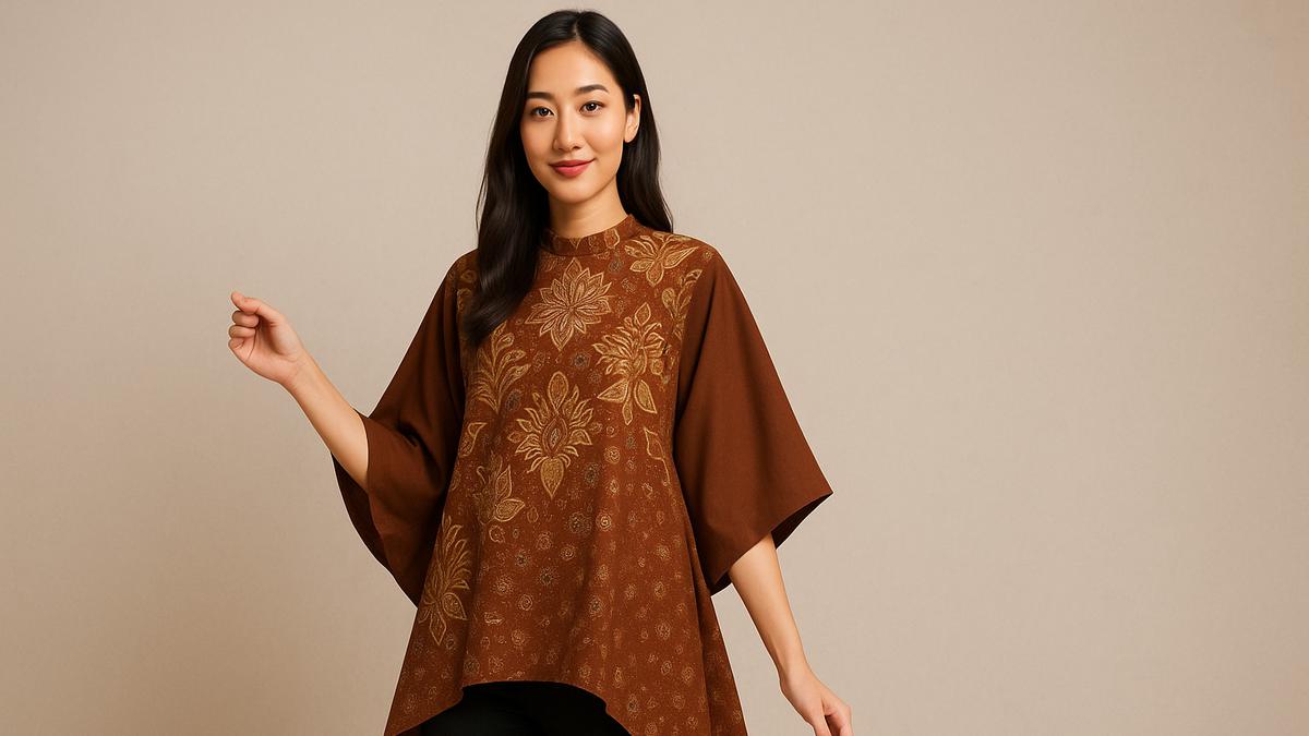 7 Model Tunik Batik Lengan Kelelawar Tren Sekarang 2025, Anggun dan Nyaman