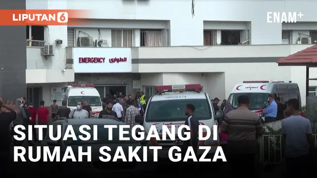 Dokter Rumah Sakit Gaza Sebut Serangan Israel Bencana Besar