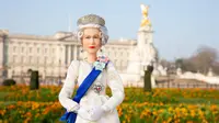 Ratu Elizabeth II jadi figur boneka Barbie. (dok. MATTEL