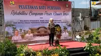 Peletakkan batu pertama revitalisasi Pasar Kliwon Timur