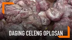 Petugas Pelabuhan Bakauheni, Lampung gagalkan penyelundupan satu ton daging celeng ke Jakarta.