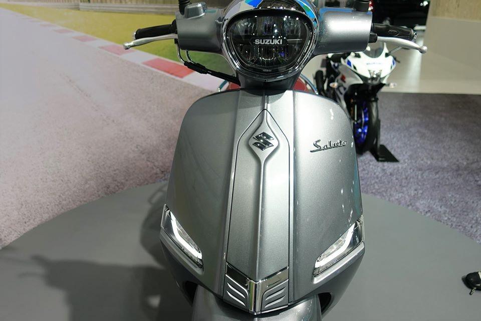 Suzuki Saluto 125 tampak depan (indianautosblog.com)