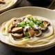 Resep Creamy Mushroom Udon yang Gurih Lembut./Copyright depositphotos.com/AI Generator