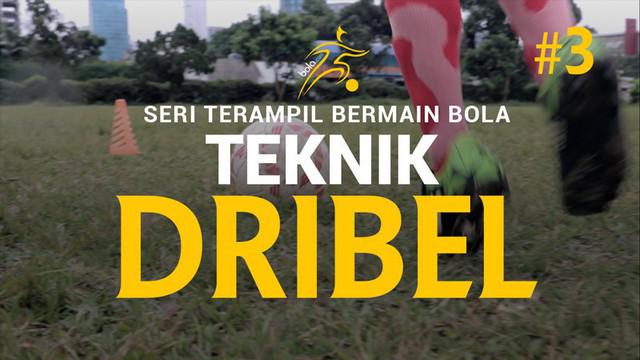 Berita video seri Terampil Bermain Bola yang kali ini memberikan tutorial masih dengan teknik dribel tetapi menggunakan variasi yang berbeda