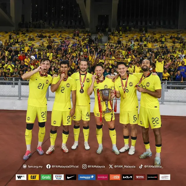 FOTO Malaysia Juara Pestabola Merdeka 2024