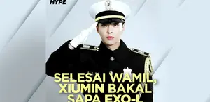 Xiumin EXO Selesai Wamil dan Bakal Sapa EXO-L di V LIVE