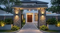 8 Model Gapura Depan Rumah Minimalis, Tampil Elegan dan Jadi Pusat Perhatian dari Gerbang Pertama (Foto: Gemini AI)