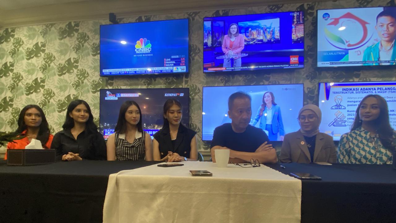 Mantan Finalis Miss Universe Indonesia 2023 Dukung Prabowo-Gibran