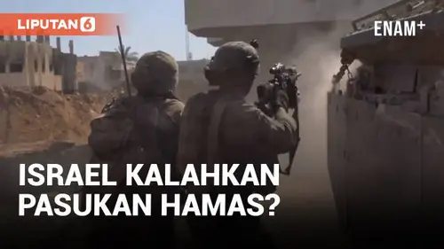 VIDEO: Militer Israel Klaim Telah Kalahkan Separuh Pasukan Hamas di Rafah