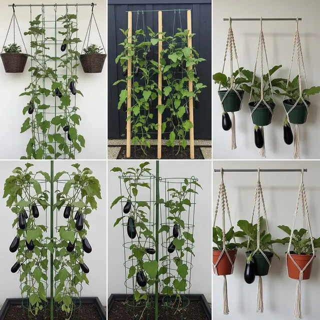 Cara Membuat Kebun Terong Gantung Sederhana (Image by Gemini AI)