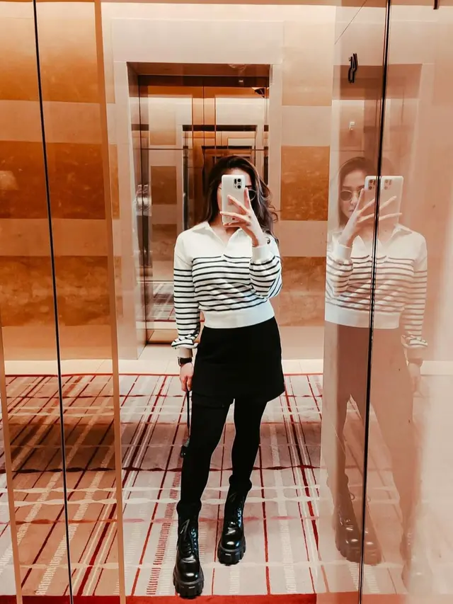 Pilihan outfit simpel namun tetap mewah dari Nikita Willy yang bisa dicoba (Instagram/@nikitawillyofficial94)