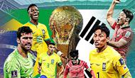 Banner Brasil vs Korea Selatan di Babak 16 Besar Piala Dunia 2022. (foto: IG @sctv.sports)