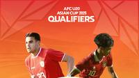 Kualifikasi Piala Asia U-20 - Jens Raven dan Muhammad Ragil (Bola.com/Geaby Fadhilatu Sholikha)