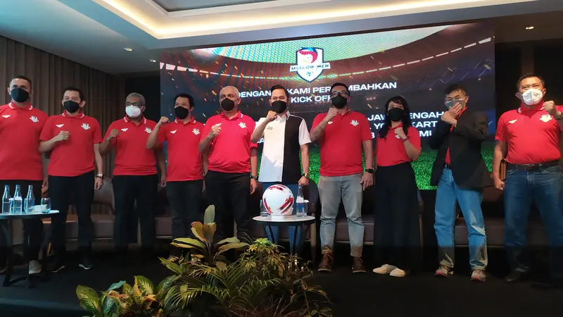 Kolaborasi Emtek Group dengan MS Glow For Men bakal menghadirkan tontonan Liga 3 . (Dian Kurniawan/Liputan6.com)