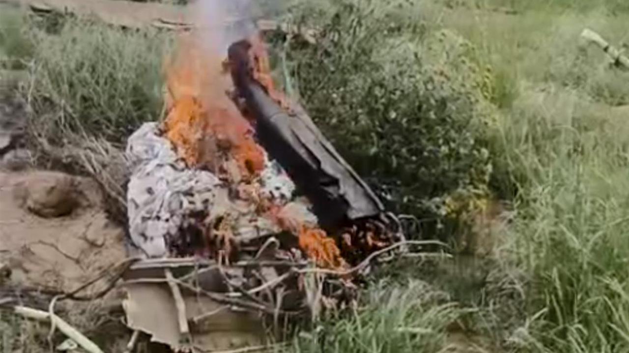 Indian Fighter Jet Crashes