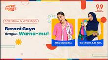 Tips Ekspresikan Diri Lewat Fashion ala Alika Islamadina di BincangShopee 9.9 Super Shopping Day/Istimewa.