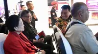 Momen Megawati Tiba di Arena Rakernas Jelang Berikan Pengarahan Tertutup ke Kader PDIP
