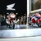 Booth sepeda motor Honda di IIMS 2017. (AHM)