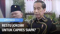 Presiden Jokowi angkat suara terkait spekulasi dukungannya pada Pilpres 2024. Sebelumnya beredar isu bahwa Presiden akan memberi sinyal dukungan kepada Prabowo Subianto dan Ganjar Pranowo di Pilpres mendatang.