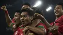 3. Gelandang Timnas Indonesia, Septian David Maulana, untuk sementara menjadi top scorer tim Garuda dengan dua gol. (Bola.com/Vitalis Yogi Trisna)