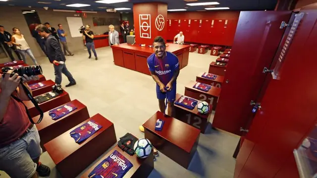 Ruang Ganti Stadion Camp Nou