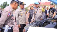 Kategori Rawan, Polda Riau Cek Kesiapan Polres Rokan Hilir Kawal Pilkada hingga Tuntas