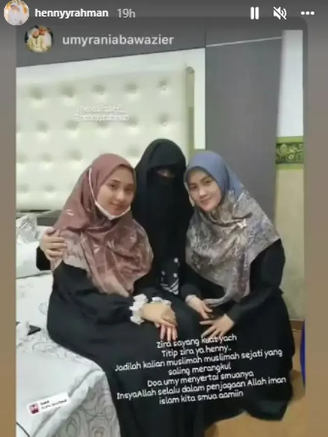 Ameer Azzikra Sempat Titip Istri ke Ipar, Ini 5 Potret Henny Rahman dan Nadzira Shafa