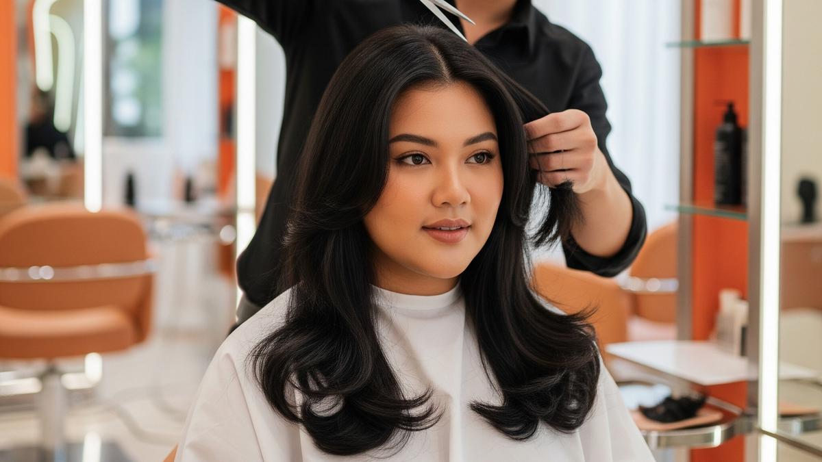 8 Model Rambut Wanita Wajah Bulat Jidat Lebar, Pilihan Terbaik dan Tipsnya