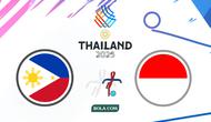 SEA Games 2025, sepak bola Filipina U-22 Vs Timnas Indonesia U-22. (Bola.com/Wiwig Prayugi)