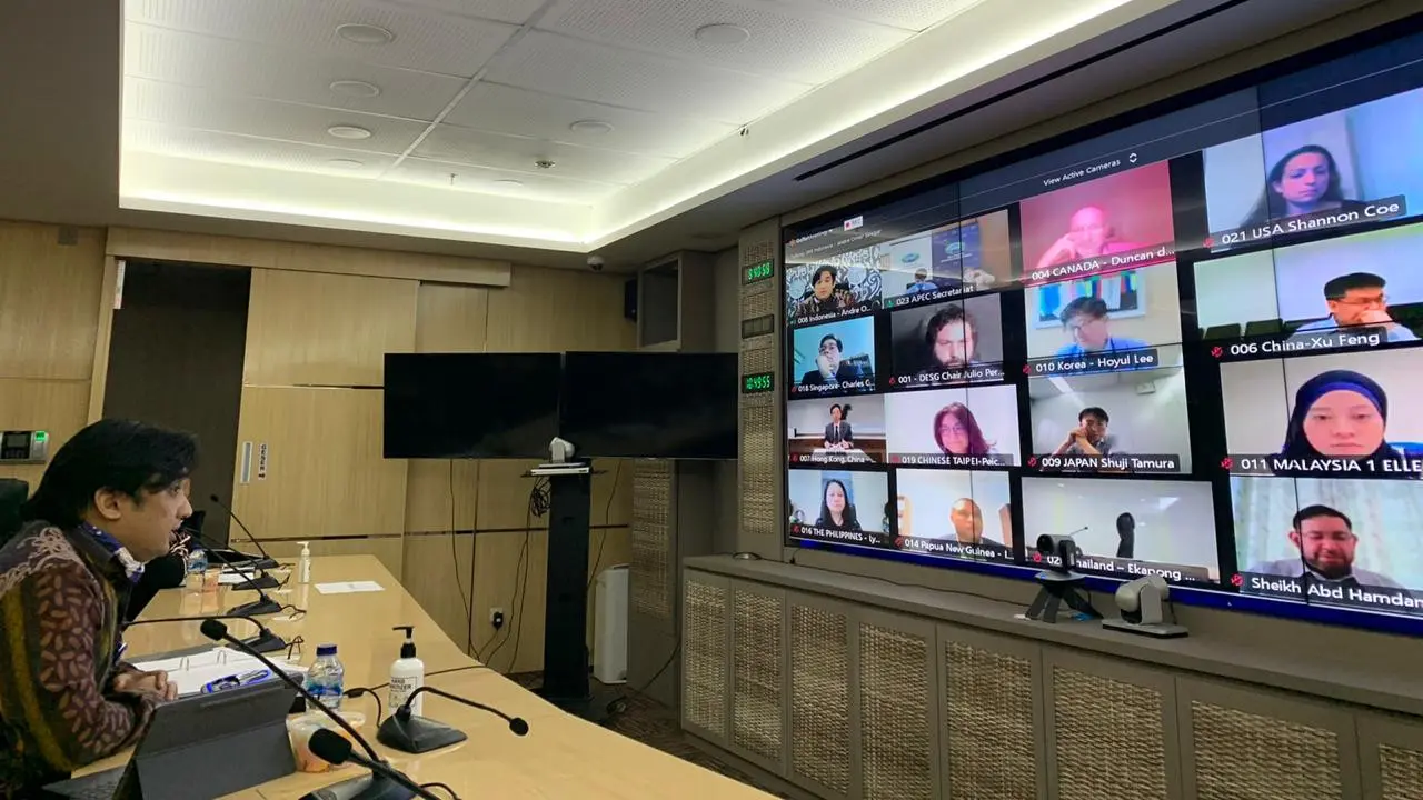 Forum kerja sama APEC yang digelar secara virtual guna mengembangkan potensi industri kreatif dan ekonomi digital.