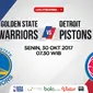 Jadwal NBA, Golden States Warriors Vs Detroit Pistons. (Bola.com/Dody Iryawan)