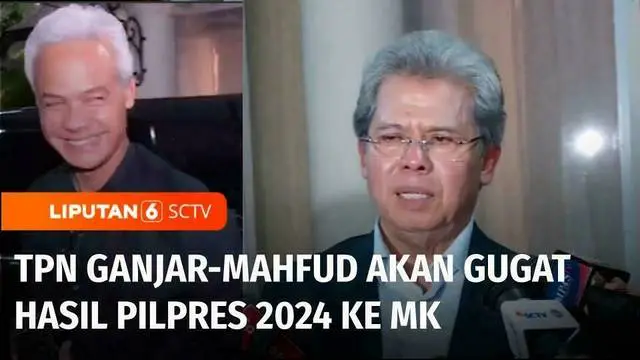 VIDEO: TPN Ganjar-Mahfud akan Gugat Hasil Pilpres 2024 ke MK dengan 30 Saksi dan 10 Saksi Ahli