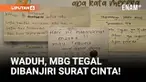 Ada cerita unik dari Program Makan Bergizi Gratis (MBG) di Kota Tegal. Salah satu dapur penyedia MBG di wilayah Margadana bahkan menerima sejumlah "surat cinta."