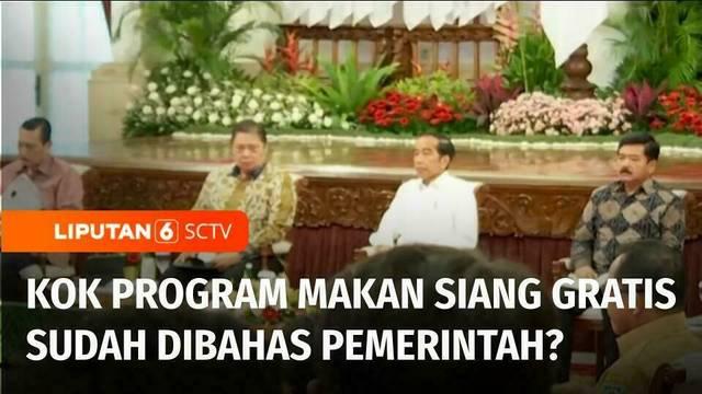 Program unggulan calon Presiden dan Wakil Presiden nomor urut 2, soal makan gratis ternyata sudah dibahas dalam Rapat Kabinet Paripurna. Banyak yang bertanya kenapa KPU belum mengumumkan hasil penghitungan suara, tapi programnya sudah dibahas ? Kita ...