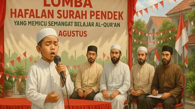Rekomendasi Lomba Islami 17 Agustus/Ilustrasi gambar oleh AI