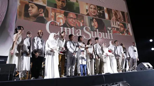 [Fimela] Gala Premier film Cinta Subuh