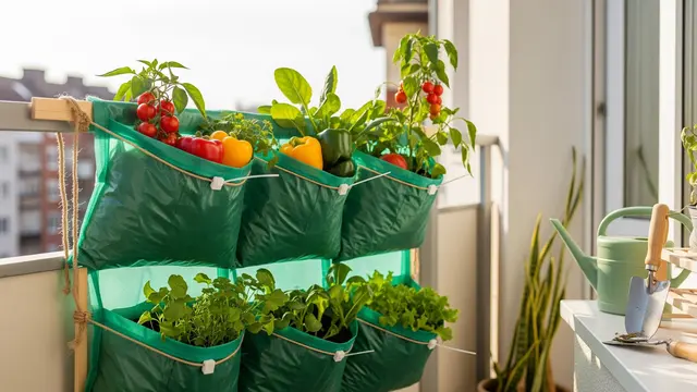 Model Kebun Sayur Polybag Murah untuk Ibu Rumah Tangga/Gemini AI