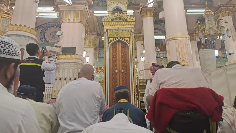 Jemaah Haji Indonesia Bisa Mulai Masuk ke Raudhah