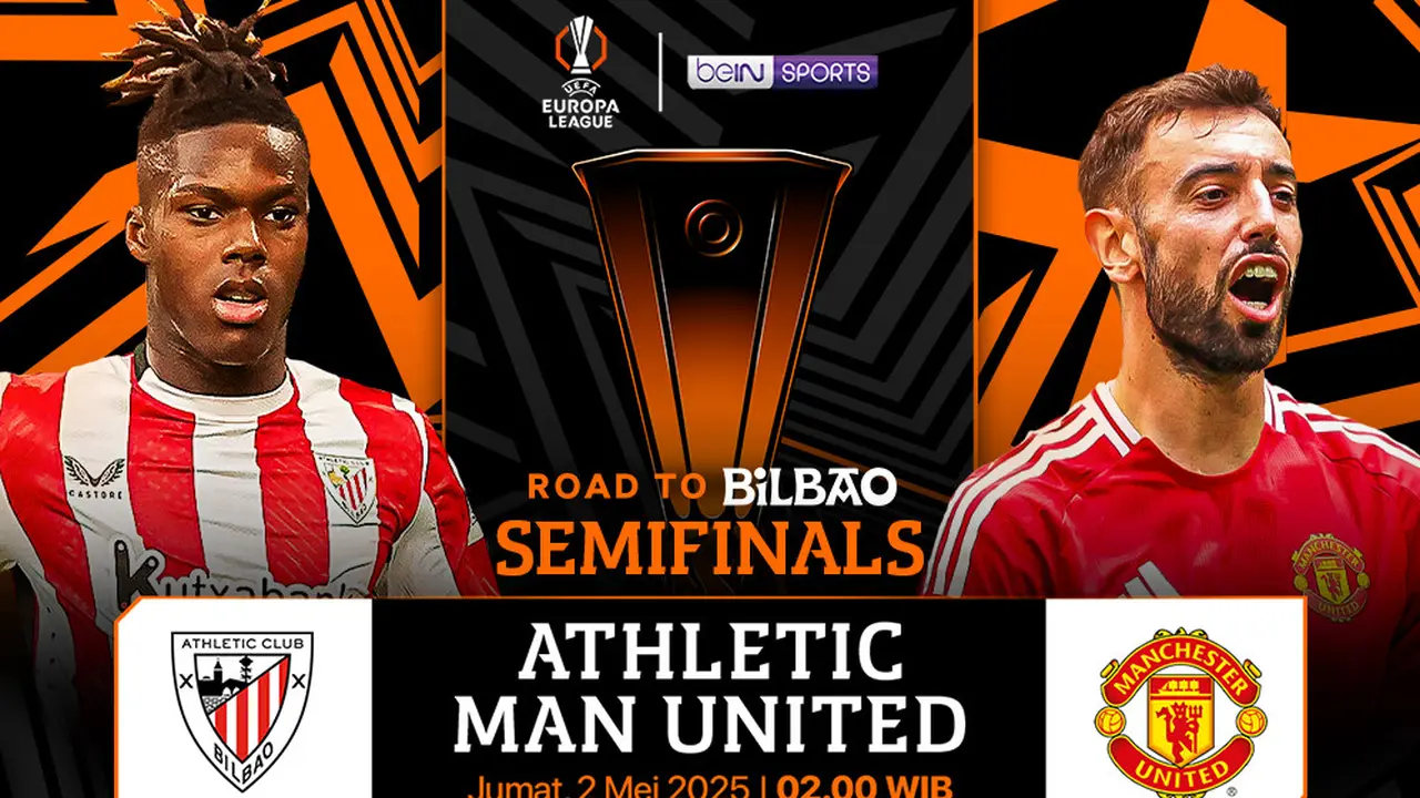 Nonton Streaming Pertandingan Liga Europa: Athletic Club vs Manchester United di Vidio