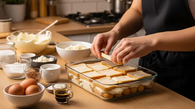 Resep Tiramisu Roti Tawar
