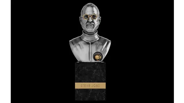 Patung Steve Jobs
