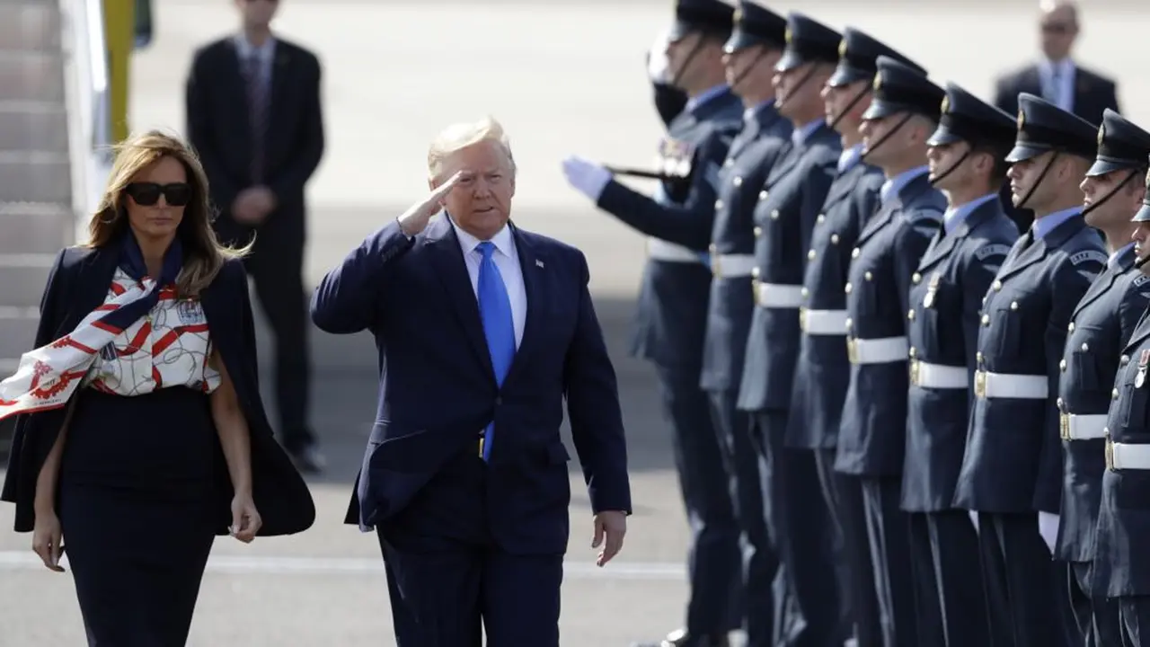 Donald Trump ke Inggris
