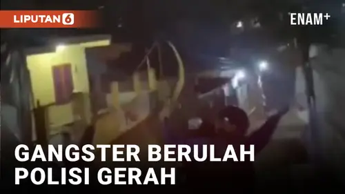 VIDEO: Berulah, Anggota Gangster di Bogor Ditangkap