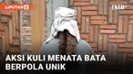 Dinding umumnya terbentuk dari susunan bata berpola selang-seling. Pola selang-seling horisontal diyakini membuat dinding lebih kuat. Namun yang dilakukan kuli bangunan berikut tergolong antimainstream.