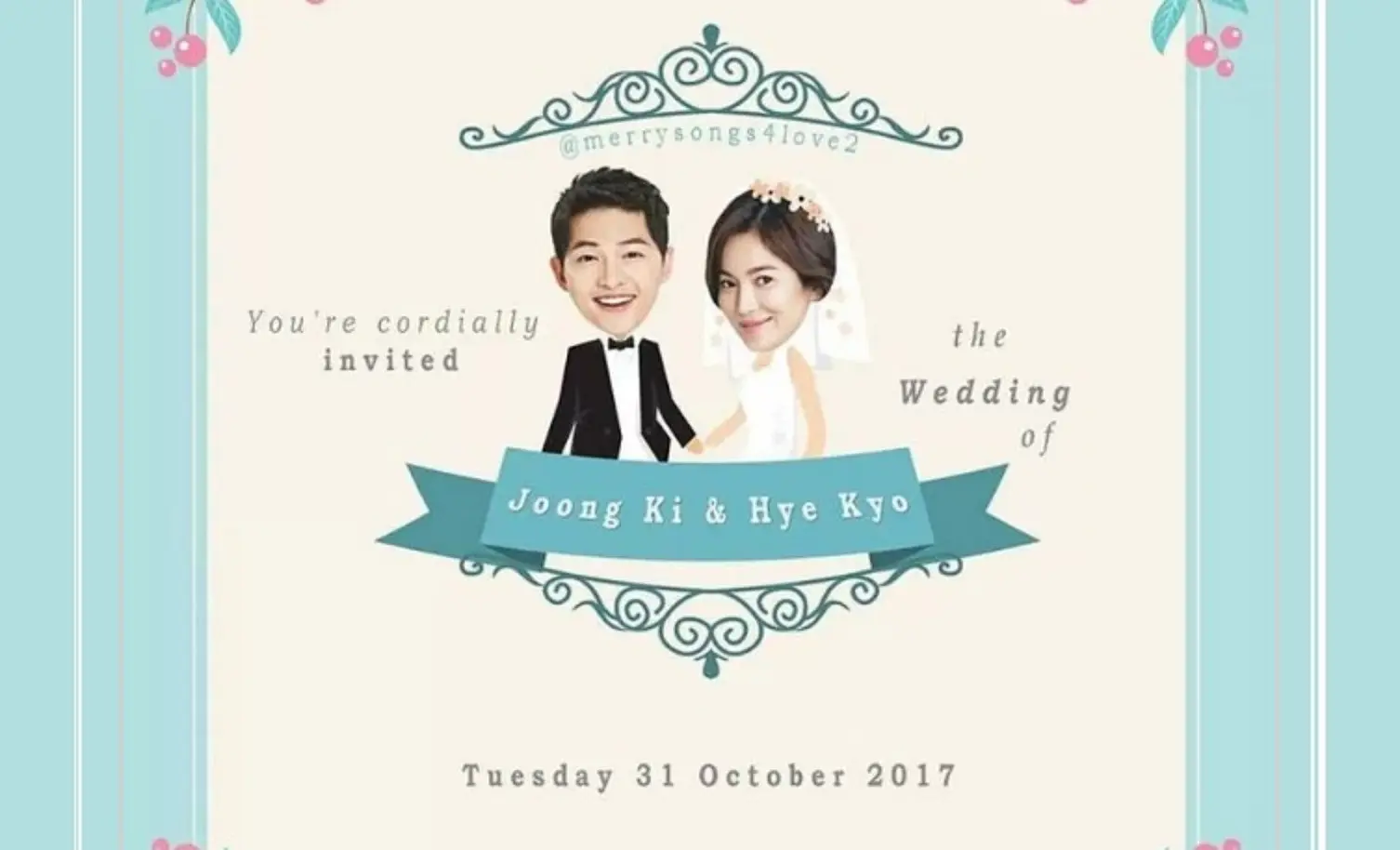 Song Joong Ki dan Song Hye Kyo (HelloKpop)