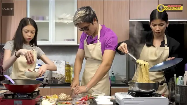 [Fimela] Azka Corbuzier dan Nada Tarina Putri