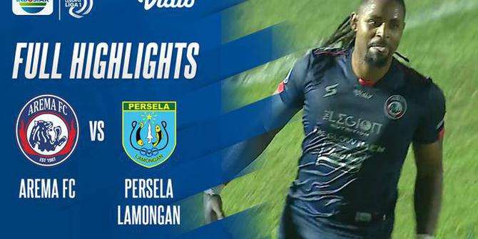 VIDEO: Arema FC Bungkam Persela Lamongan Tiga Gol Tanpa Balas di Pekan Keenam BRI Liga 1