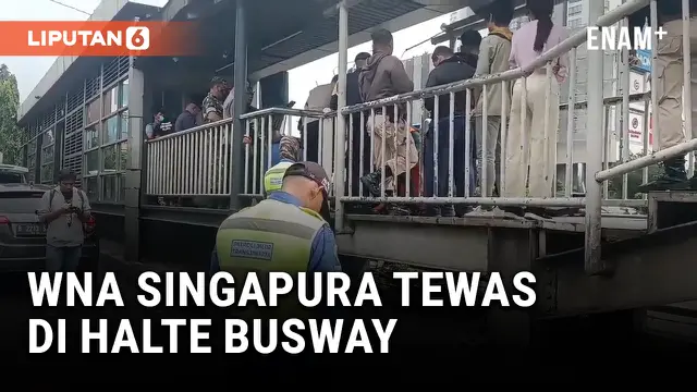 Seorang Pria WNA Asal Singapura, Ditemukan Tewas di Halte Bus Transjakarta Tanjung Duren