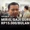 Informasi yang satu ini bikin miris, seorang Guru PPPK paruh waktu di Sumedang, Jawa Barat, menerima honor pertamanya hanya sebesar Rp15.000. Honor itu diterimanya setelah dipotong iuran BPJS Kesehatan.