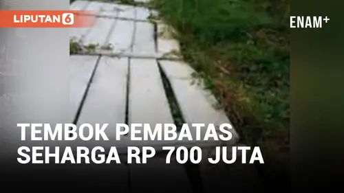 VIDEO: Tembok Pembatas Stadion Mini Padang Seharga Rp 700 Juta Roboh Akibat Terpaan Angin dari Helikopter Tim Jokowi